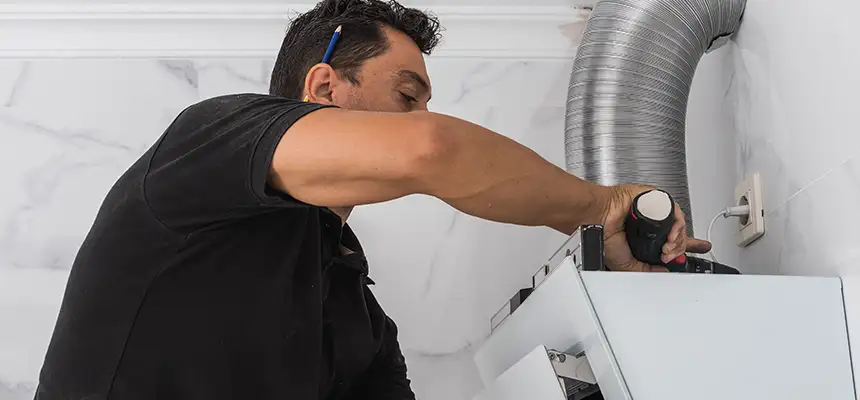 Precision In-wall Dryer Vent Cleaning & Rerouting Corrections in San Juan, TX